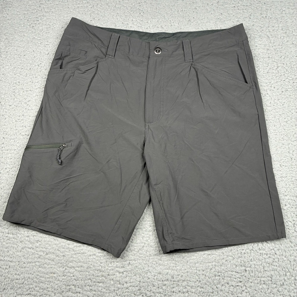 Patagonia Quandary Shorts 9" Men's Size 35 Gray Cargo Hiking Outdoor 57826
